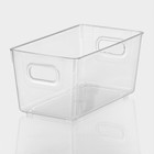 Контейнер для холодильника RICCO, 23.5×13×11 см, цвет прозрачный - Фото 2