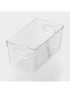 Контейнер для холодильника RICCO, 23.5×13×11 см, прозрачный - Фото 4