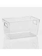 Контейнер для холодильника RICCO, 26.5×16.8×13 см, прозрачный - Фото 2