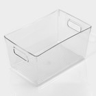 Контейнер для холодильника RICCO, 26.5×16.8×13 см, прозрачный - Фото 3