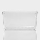 Контейнер для холодильника RICCO, 26.5×16.8×13 см, прозрачный - Фото 4