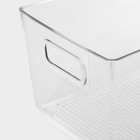 Контейнер для холодильника RICCO, 26.5×16.8×13 см, прозрачный - Фото 6