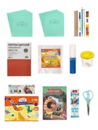 Набор первоклассника, 35 предметов, Calligrata «Отличный выбор», в картонной коробке - Фото 2