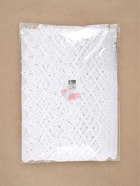 Кружево вязаное, 80 мм × 10 ± 1 м, цвет белый - Фото 4