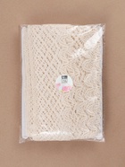 Кружево вязаное, 80 мм × 10 ± 1 м, цвет бежевый - Фото 5