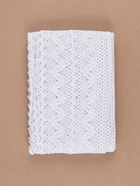 Кружево вязаное, 65 мм × 10±1 м, белое - Фото 4