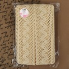 Кружево вязаное, 60 мм, 10±1 м, бежевое - Фото 4