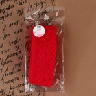 Кружево капроновое, 35 мм, 10±1 м, цвет красный - Фото 4