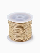 Шнур вощеный из полиэстера d=0.5 мм, L=50 м, бежевый - Фото 3