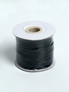 Шнур вощёный из полиэстера d=1.5 мм, L=50 м, чёрный - Фото 3