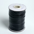 Шнур вощеный d=2 мм, L=50 м, цвет чёрный - Фото 2