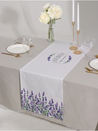 Дорожка на стол Этель Lavender 40×146 см, 100% хлопок, саржа 190 г/м² - Фото 8