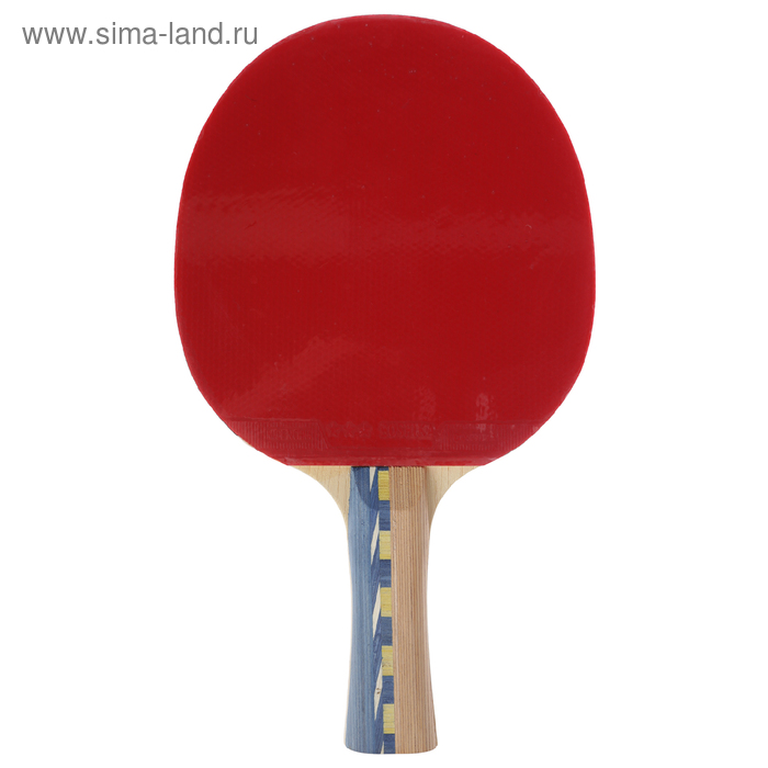 Ракетка для настольного тенниса BOSHIKA, 3 звезды, в чехле - Фото 1