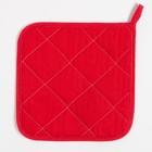 Набор Кухонный «Любовь - это ты», варежка-прихватка 20×28 см, прихватка 19×19 см, 100% хлопок - Фото 5