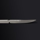 Ножницы маникюрные «Premium», загнутые, узкие, 9 см, на блистере, цвет серебристый - фото 8993025