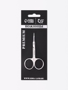 Ножницы маникюрные «Premium», для кутикулы, загнутые, узкие, 9 см, на блистере - Фото 6