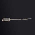 Ножницы маникюрные «Premium», загнутые, узкие, 10,5 см, на блистере, цвет серебристый - Фото 7