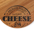 Набор для подачи сыра Magistro Shape, 2 ножа, доска, акация - Фото 7