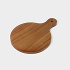 Набор для подачи сыра Magistro Shape, 2 ножа, доска, акация - Фото 8