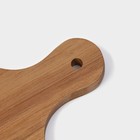 Набор для подачи сыра Magistro Shape, 2 ножа, доска, акация - Фото 9