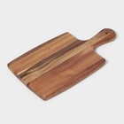 Набор для подачи сыра Magistro Shape, нож, доска, акация - Фото 5