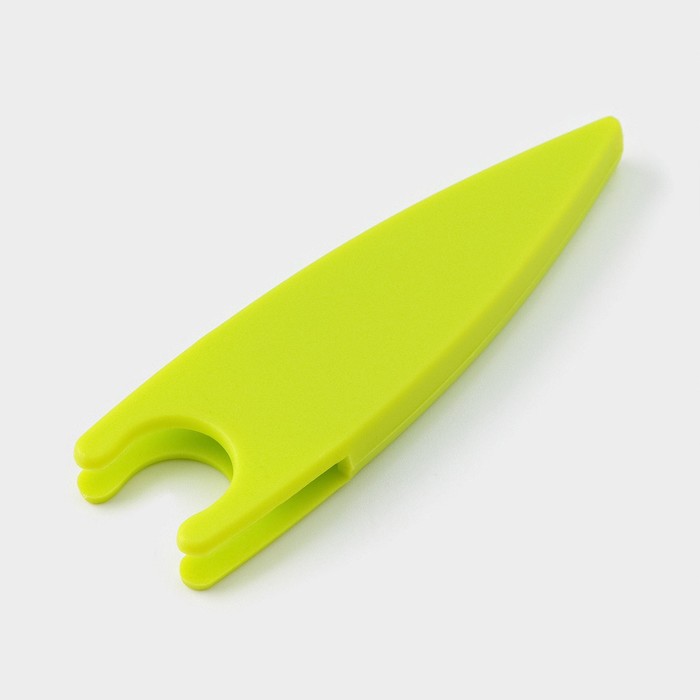 Ножницы кухонные Доляна «Эльба», 22 см, цвет зелёный - фото 1882334946