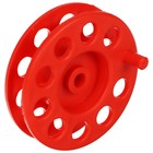 Катушка для жерлицы d=60 мм, цвет красный - фото 9541417