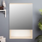 Зеркало-шкаф для ванной комнаты "Вена 50" белый/сонома, 50 х 70 х 13,6 см - Фото 3