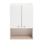 Шкаф для ванной комнаты "Вега 5004" белый/дуб кронберг, 50 х 24 х 80 см - Фото 4