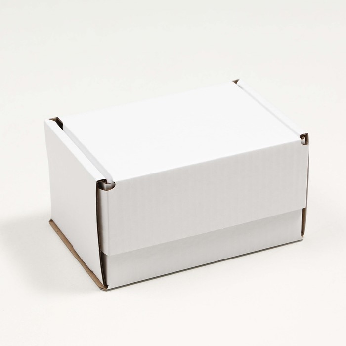 Коробка самосборная, белая, 17 x 12 x 10 см - Фото 1