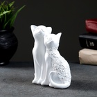 Фигурка полистоун «Кот и Кошка» белый, 14×13 см - Фото 4