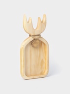 Доска разделочная деревянная авторская Adelica «Рога», 35×18×2,5 см, цельный массив кедра, цвет молочный - Фото 7