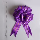 Подарочный бант - шар №3 «Золотое сечение», фиолетовый, для упаковки подарков - Фото 3