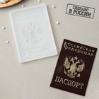 Силиконовая форма «Паспорт», 12×9 см, прозрачная - Фото 1