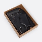 Сумка для мастера, 23×12 см, длина ремня 119 см, чёрная - Фото 8