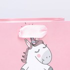 Пакет подарочный, упаковка, «Любовь единорога», 14 х 11 х 6,5 см  (артикул 7435405)  большой выбор товаров оптом и в розницу по низким ценам с доставкой