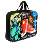 Папка для труда, А4, текстильная, 35×27×7 см «Кеды» - Фото 2