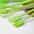 Набор кухонных принадлежностей Green, 6 предметов - фото 4343119