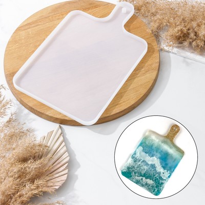 Молд для эпоксидной смолы Доляна «Классика. Прямоугольник», силикон, 34×21.5×1.2 см, цвет прозрачный