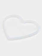 Молд для эпоксидной смолы Доляна «Сердце», силикон, 15×13×1 см, прозрачный - Фото 2