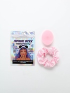 Массажёр для лица, спонж для умывания, резинка для волос «Красота», 10.5×15 см - Фото 2