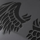 Трафарет пластик "Крылья" 29,7х21 см - Фото 2