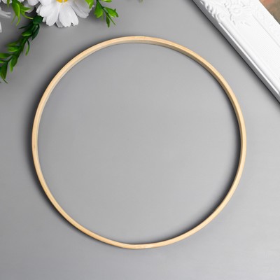 Кольцо для ловца снов, основа бамбук, d=17 см