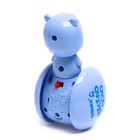 Развивающая игрушка «Музыкальная неваляшка: Мишка Роро», цвет голубой - фото 3747549