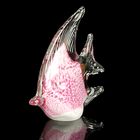 Сувенир стекло "Рыбка розовая" 12х11х4 см - Фото 1