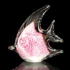 Сувенир стекло "Рыбка розовая" 12х11х4 см - Фото 3
