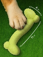 Жевательная игрушка для собак «Любимое лакомство», 11×4 см, TPR, салатовая - Фото 2