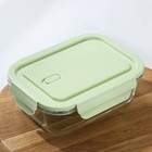 Контейнер Доляна Cook and Freeze, 650 мл, 17.5×13×6 см, с крышкой, жаропрочное стекло, МИКС 7331078 - фото 14202145