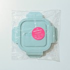 Контейнер для еды из жаропрочного стекла с крышкой Cook and Freeze, 500 мл, 13,5×6 см, цвет МИКС 7331082 - фото 16831499