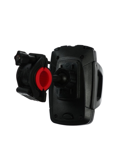 Держатель для телефона на руль велосипеда Luazon CA14, ширина захвата 50-85 мм, чёрно-серый